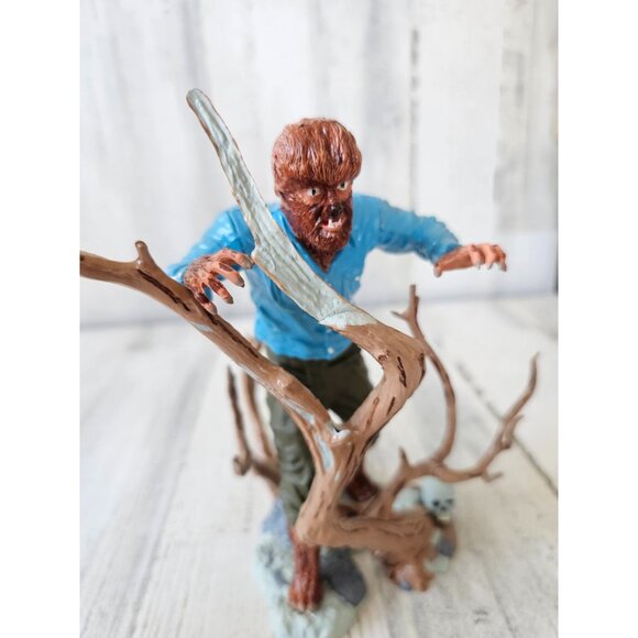 Playing mantis wolfman wolverine Channing 1999 figurine statue kit vintage Hallo - Picture 6 of 8